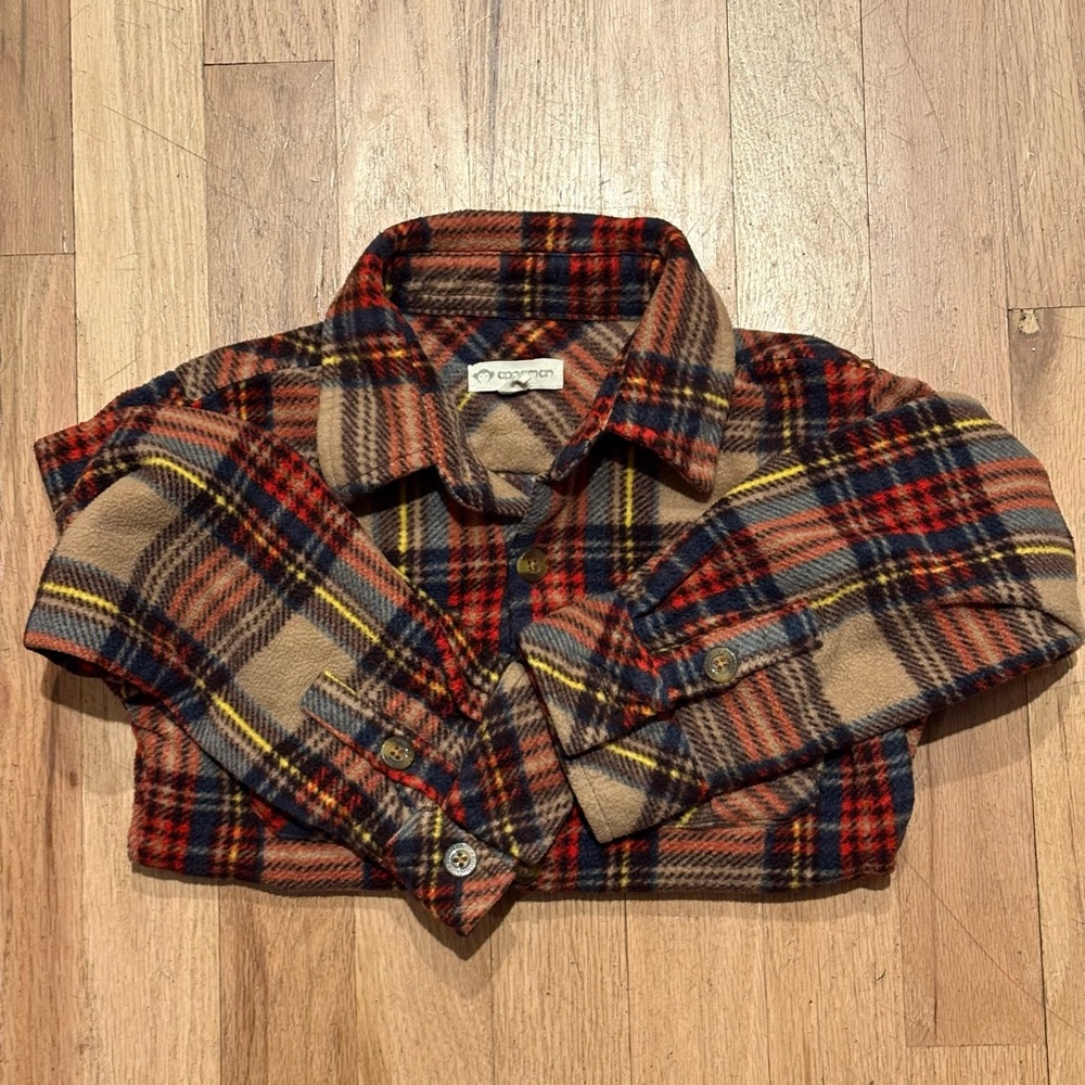 Appaman Snow Fleece Shirt Size 6